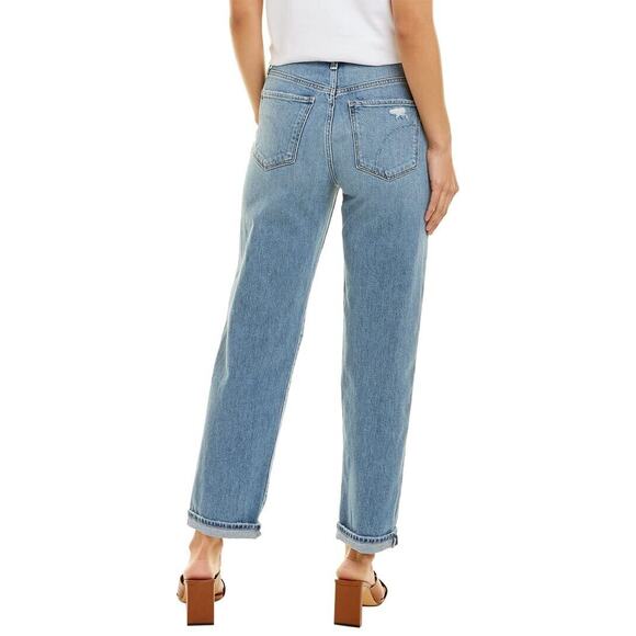 Joe's Jeans The Nikki High Rise Straight Jeans Light Blue Size 31 - Picture 3 of 3